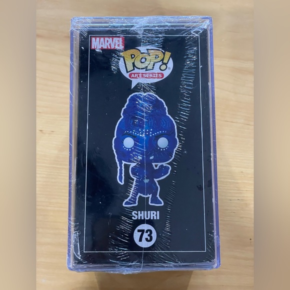 Funko Pop Shuri 73 Marvel Art Series W/ Box Protect (Target Exclusive)  Sealed. - Picture 4 of 8